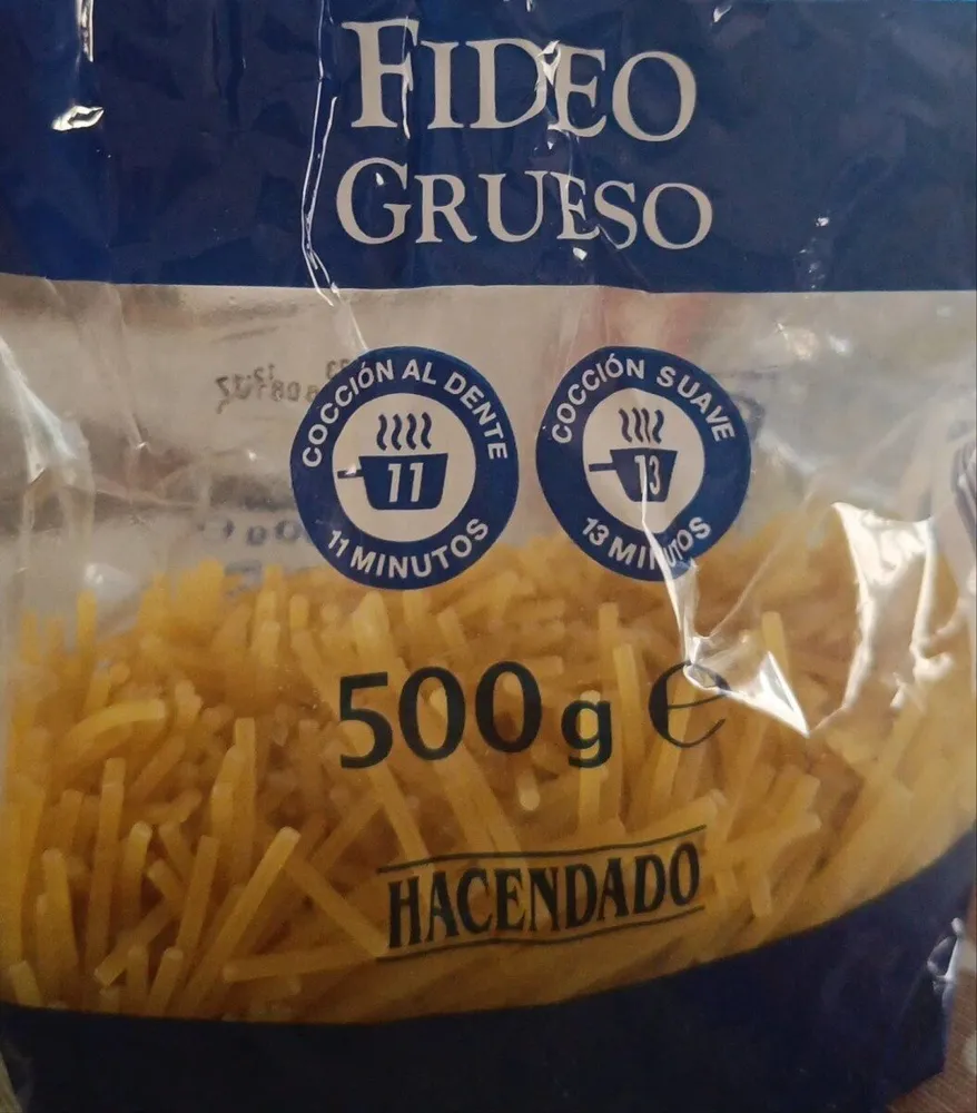 Fideo grueso