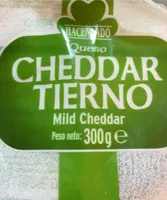 Queso cheddar tierno