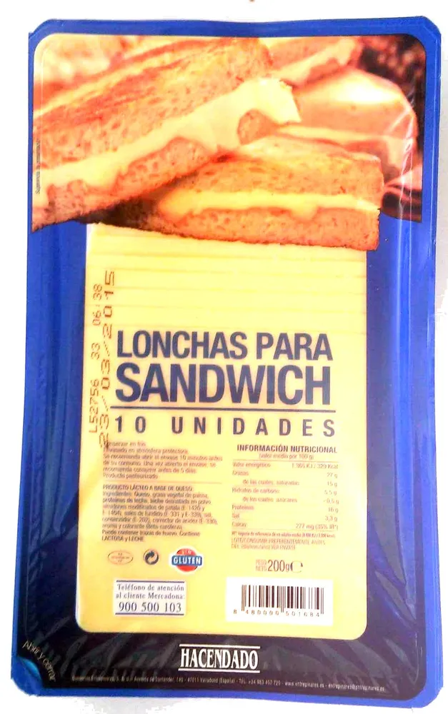 Lonchas para sándwich