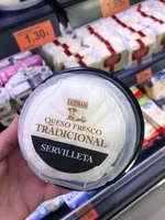 Queso fresco tradicional servilleta