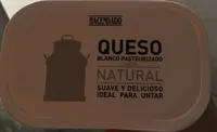 Queso blanco pasteurizado sabor natural