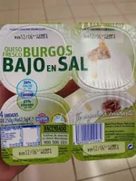 Queso fresco Burgos Bajo en Sal