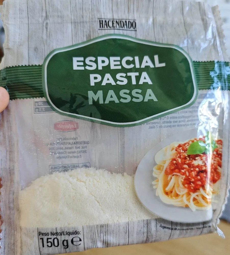 Queso especial pasta