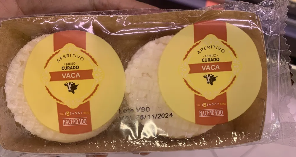 Aperitivo Queijo Curado Vaca