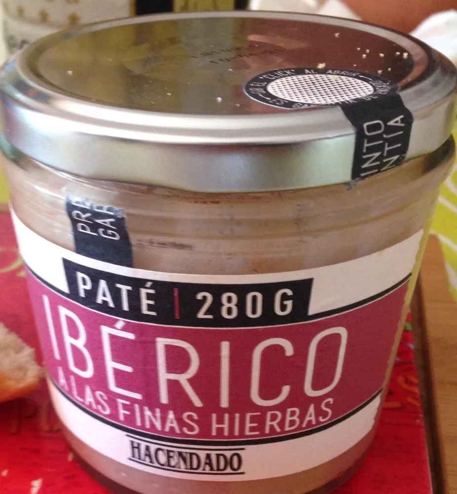 Paté iberico a las finas hierbas
