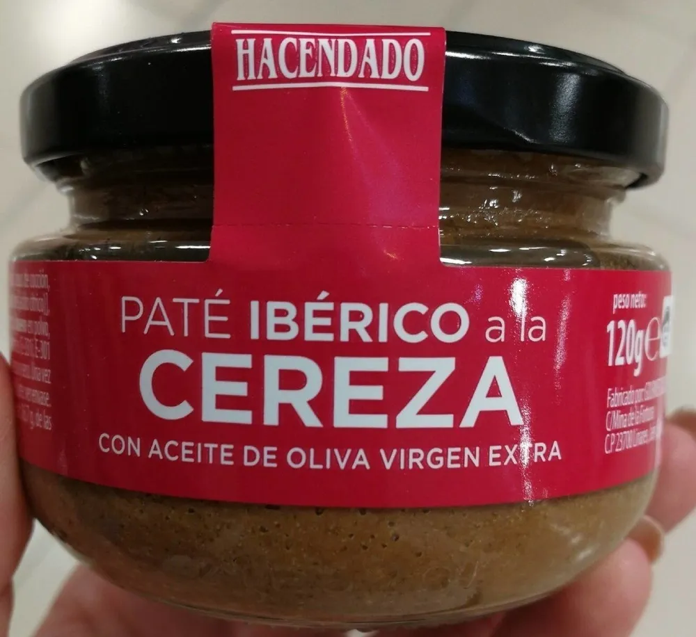 Pate iberico a la cereza