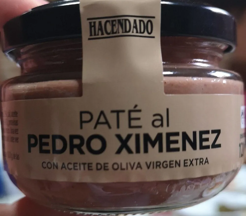 Paté al pedro ximenez con aceite de oliva virgen extra