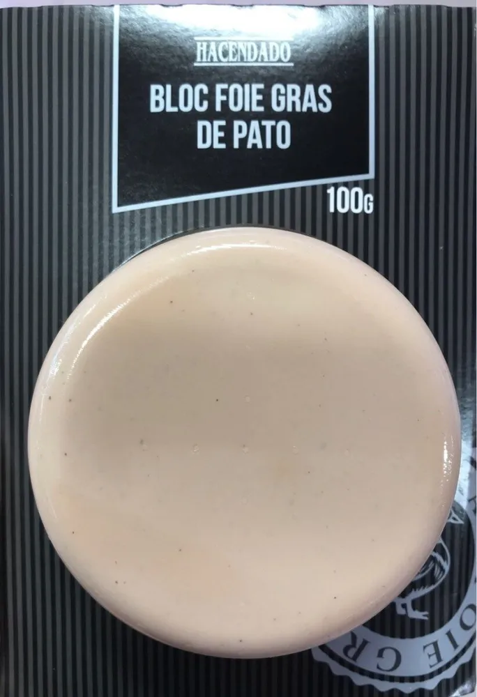 Bloc foie gras de pato