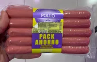 Salchichas de pollo