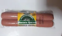 Salchichas sin fécula bocata queso