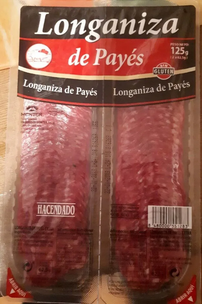 Longaniza de Payés