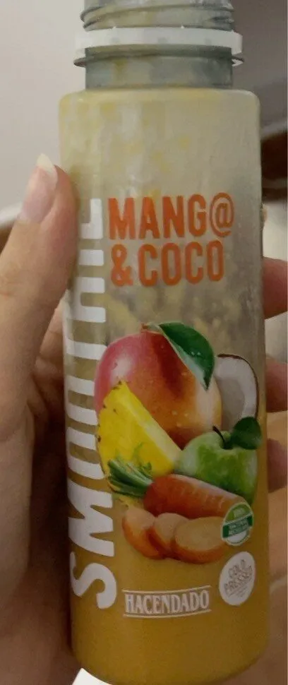 Smoothie mango y coco