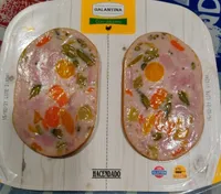 Galantina con verduras