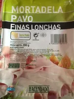 Mortadela Pavo Finas Lonchas