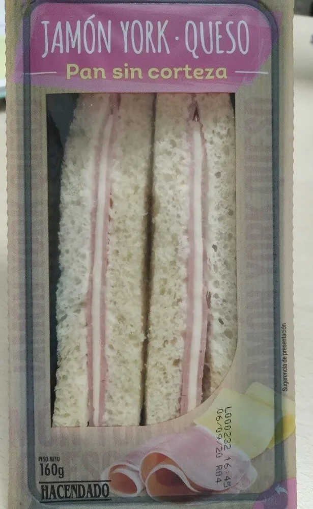 Jamón York. Queso