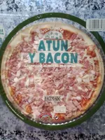 Pizza atún y bacon