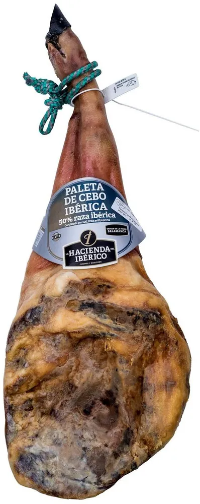 Paleta de cebo ibérica