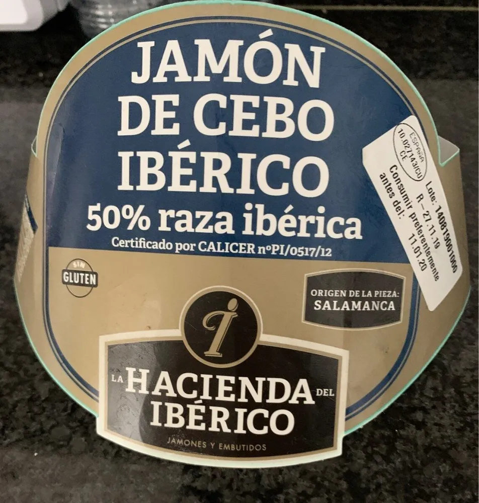 Jamon de cebo ibérico
