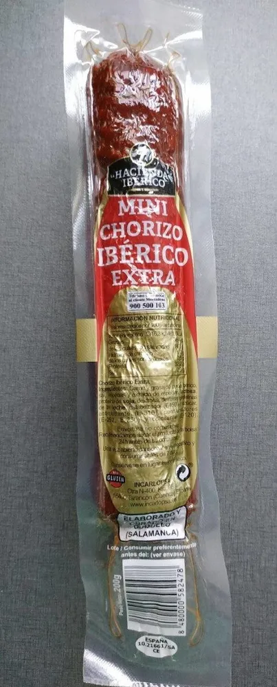 Mini chorizo ibérico extra
