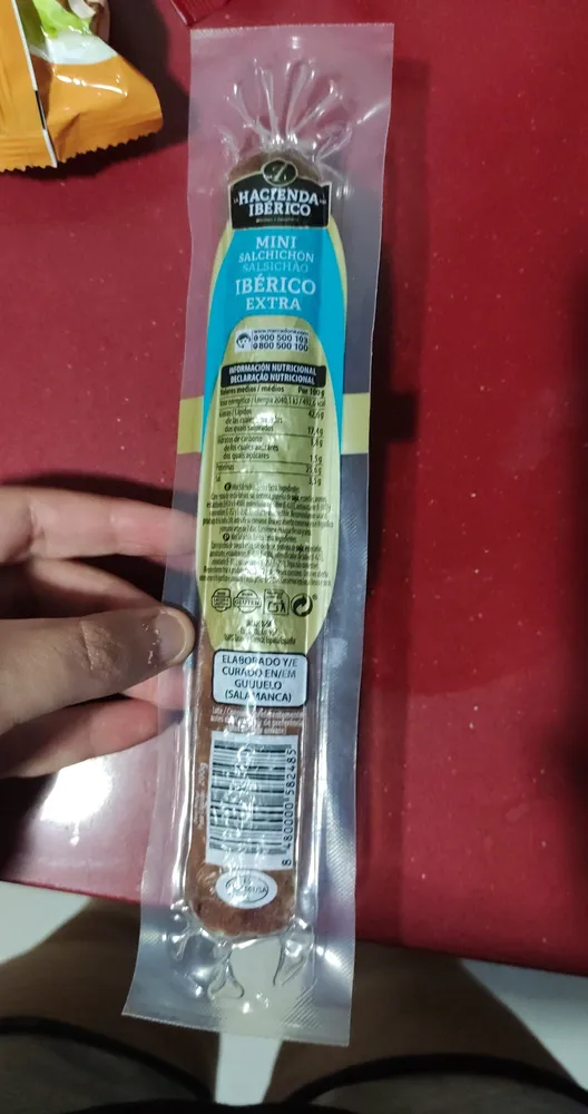 Mini fuet ibérico extra