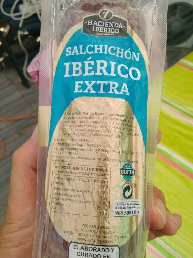 Salchichon iberico extra