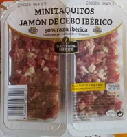MINITAQUITOS JAMÓN DE CEBO IBÉRICO