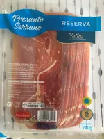 Presunto Serrano Reserva Fatias