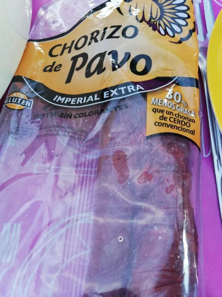 Chorizo de pavo