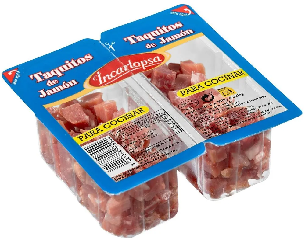 Taquitos de jamón
