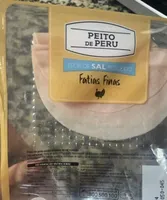Peito de Peru . Teor de Sal reduzido