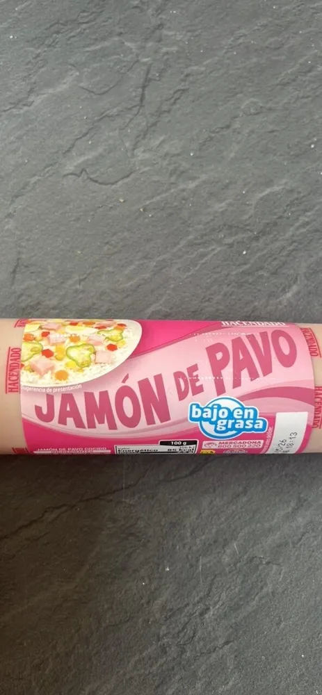 Jamón de pavo