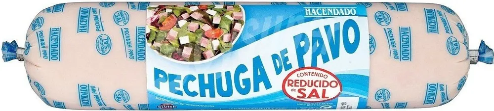 Pechuga de pavo reducida en sal