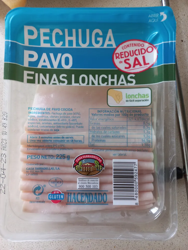 Pechuga Pavo / Turkey Breast