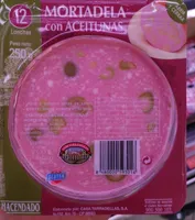 Mortadella con aceitunas