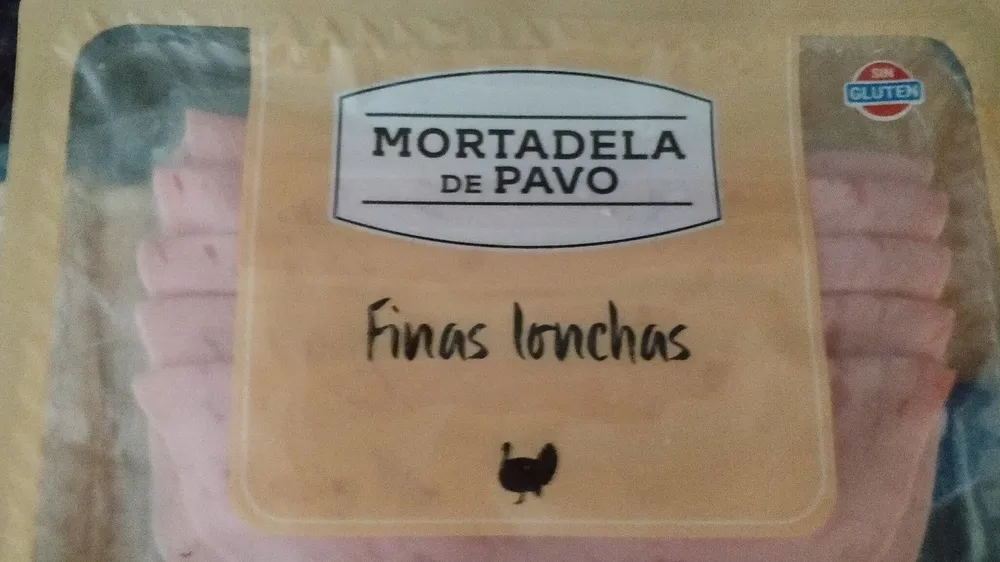 Mortadela de pavo finas lonchas