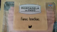 Mortadela de pavo finas lonchas