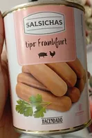 Salsichas tipo Frankfurt