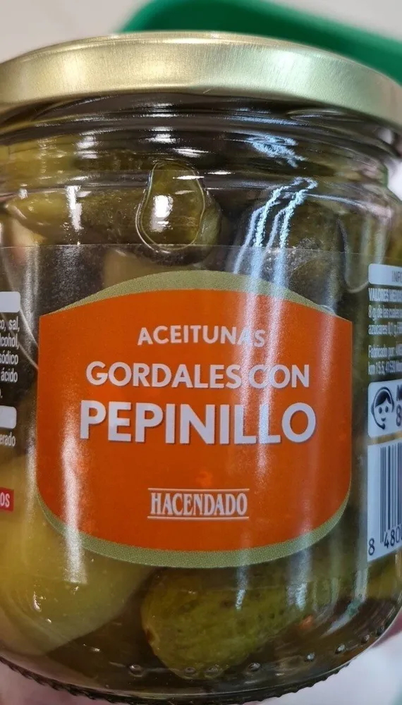 Aceitunas Gordales con Pepinillo