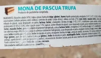 Mona de pascua trufa