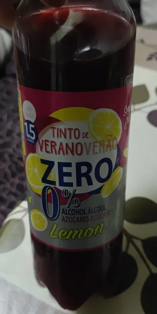 Tinto de verano zero limón
