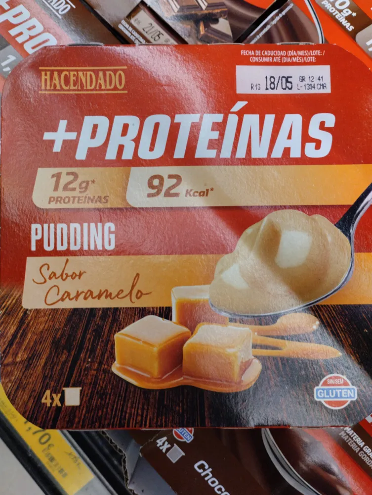 Pudding Sabor Caramelo Proteínas