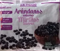 Arándanos enteros