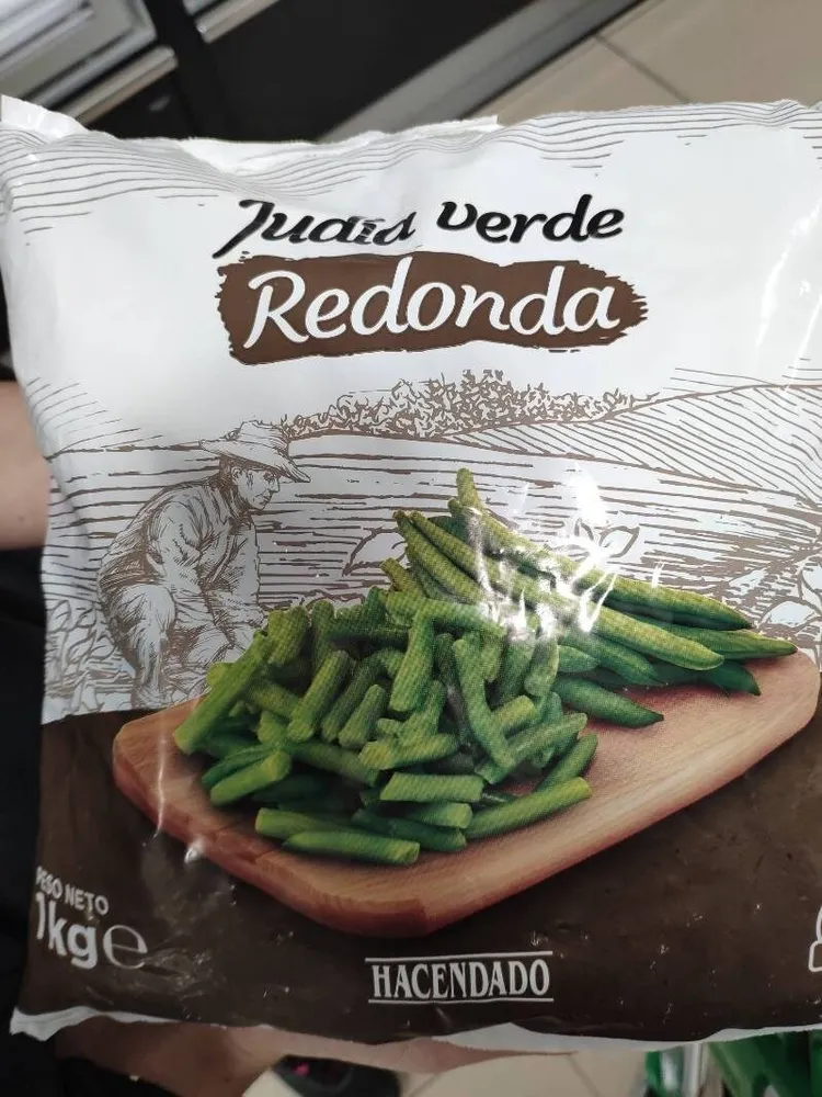 Judía verde redonda