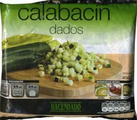 Calabacines en dados