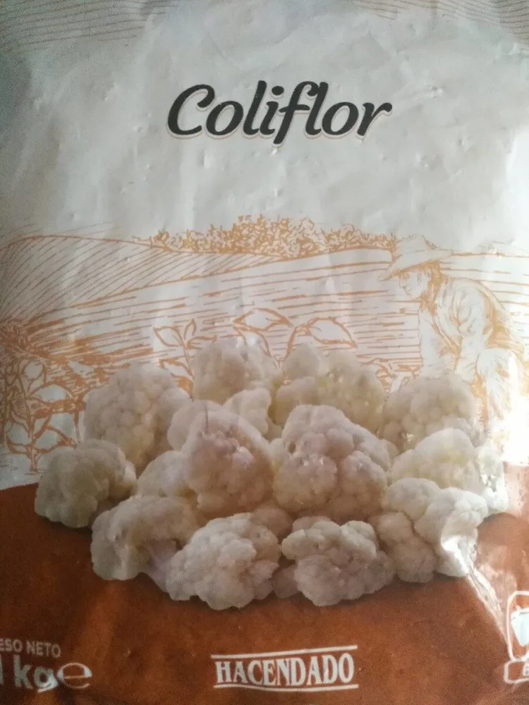 Coliflor congelada