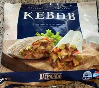 Relleno para kebab con carne de pollo y vacuno