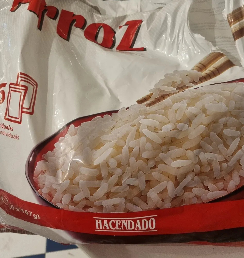 Arroz congelado para micro