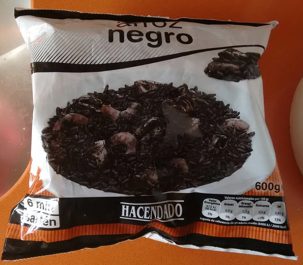 Arroz negro