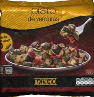 Pisto de verduras congelado