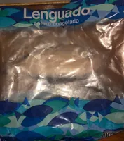 Lenguado entero congelado
